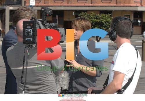 Keith Urban interview at Woolloomooloo wharf