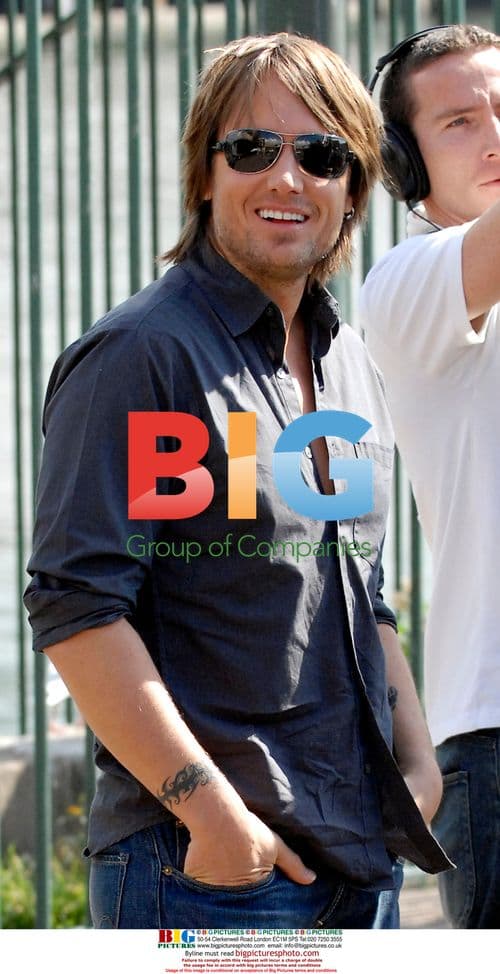 Keith Urban and Richard Wilkins in Sydney