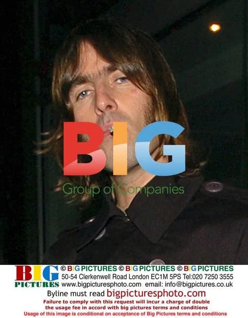 Liam Gallagher leaves Nobu in London