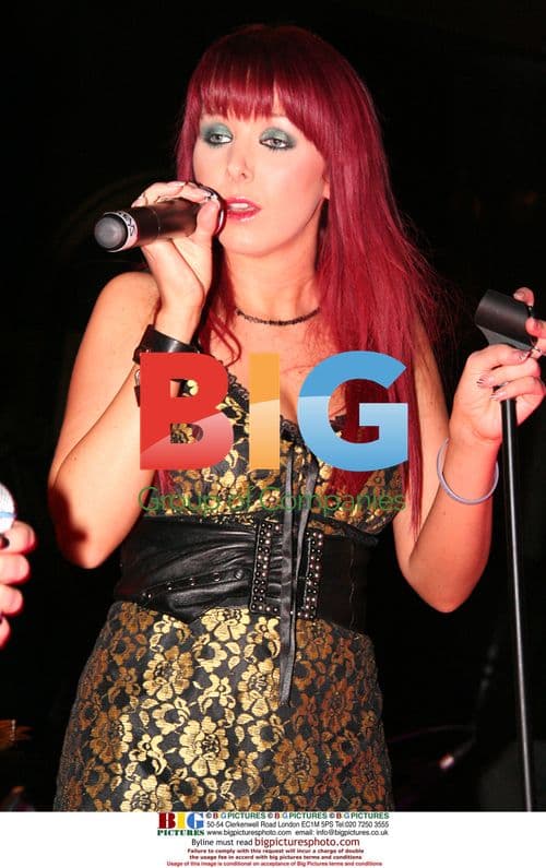 Singer Gem Allen at Hard Rock Cafe Show