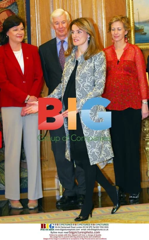 Princess Letizia Welcomes Save the Children