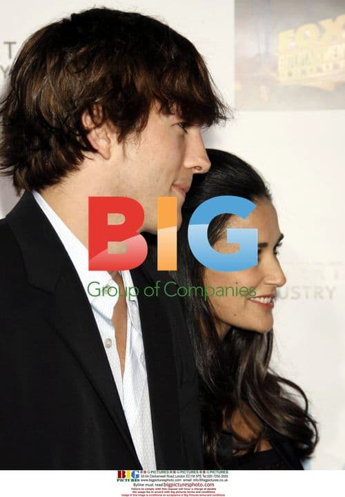 Ashton Kutcher and Demi Moore at Mentor LA's Promise Gala