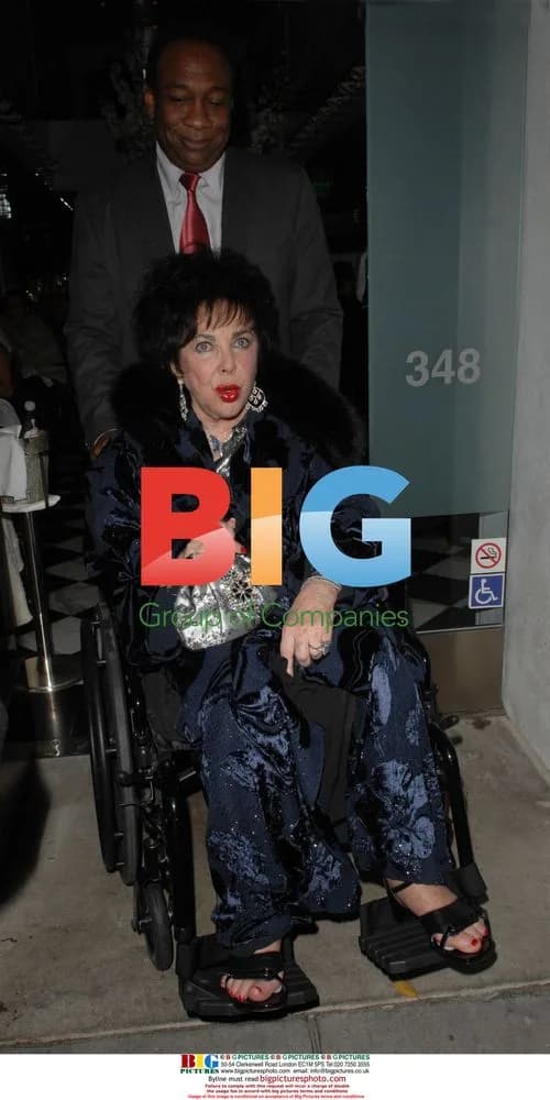 Elizabeth Taylor at Mr. Chow's