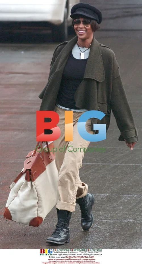 Naomi Campbell Arrives for Community Service