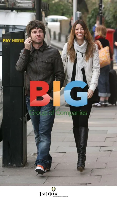 Noel Gallagher and Sara McDonald