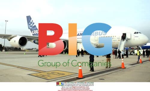 Airbus A380 at Washington Dulles Airport