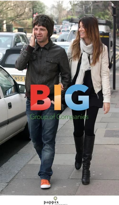 Noel Gallagher and Sara McDonald