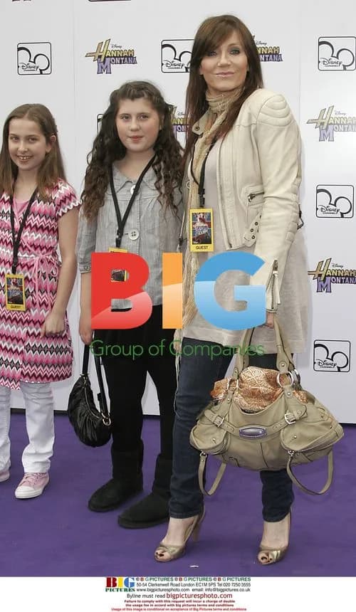 Michelle Collins at Hannah Montana Concert