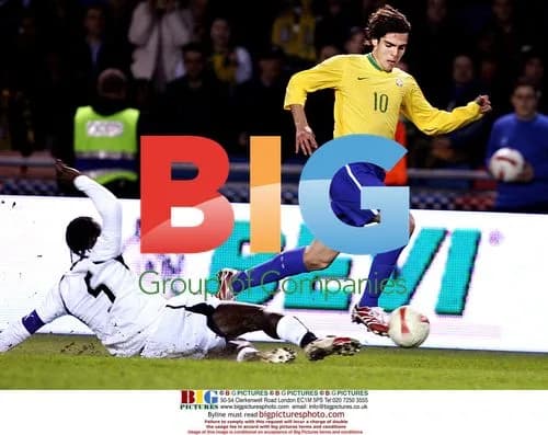 Kaka at Brazil vs Ghana Match