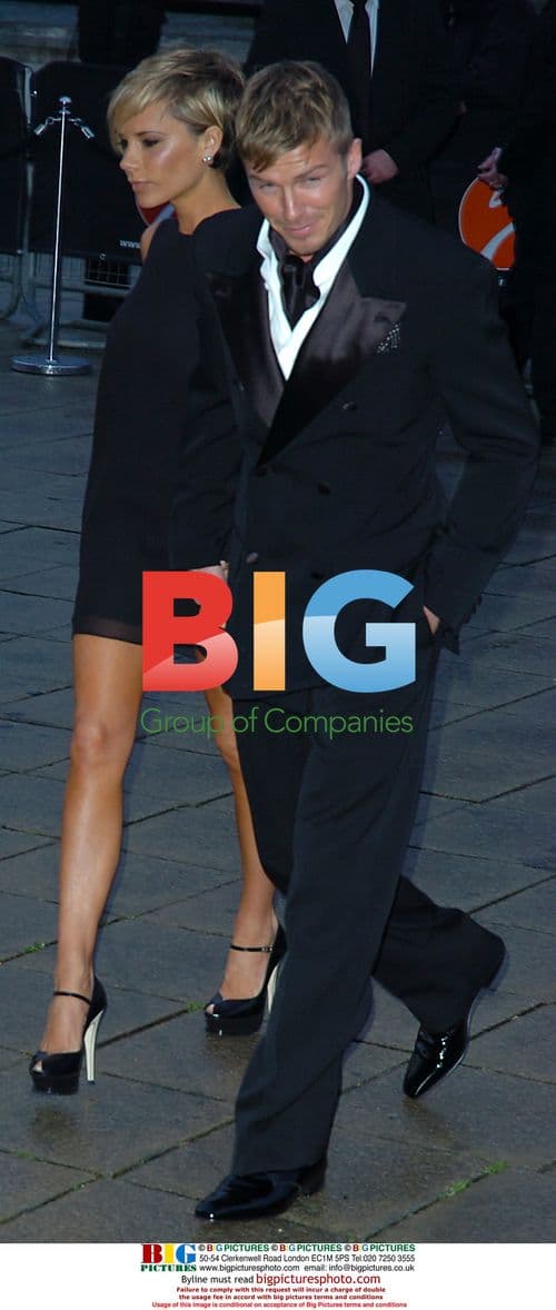 Victoria and David Beckham at Sport Industry Awards 2007