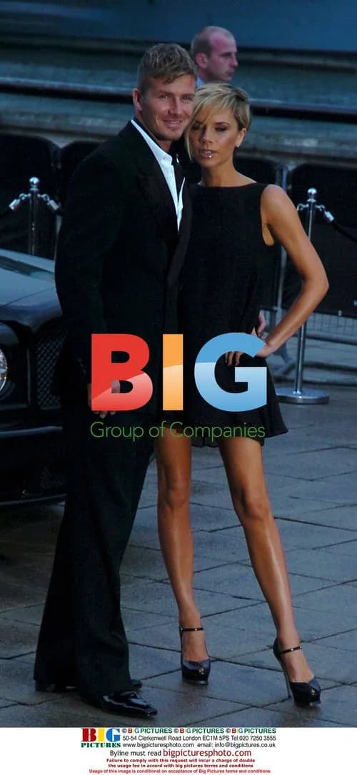 Victoria and David Beckham at Sport Industry Awards 2007