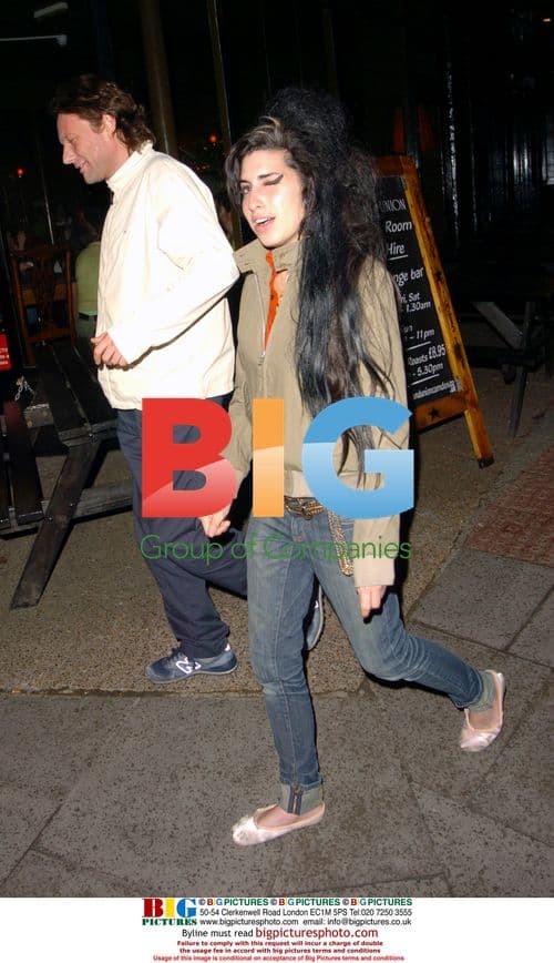 Amy Winehouse Leaving Camden Bar