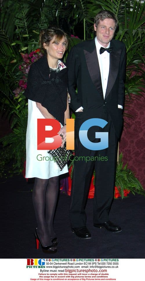 Zac and Sheherazade Goldsmith at Diner des Tsars gala