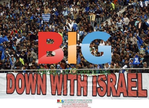 Soldiers at Football Match in Tehran