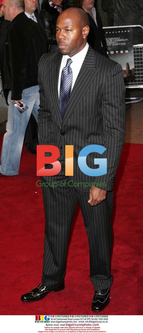 American director Antoine Fuqua at UK premiere of "Shooter"