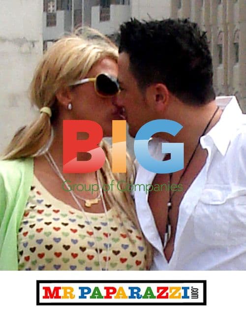 Pregnant Katie Price and Peter Andre in Dubai