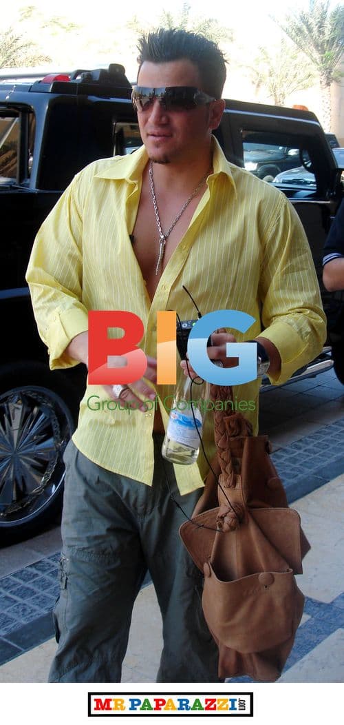 Katie Price and Peter Andre in Dubai