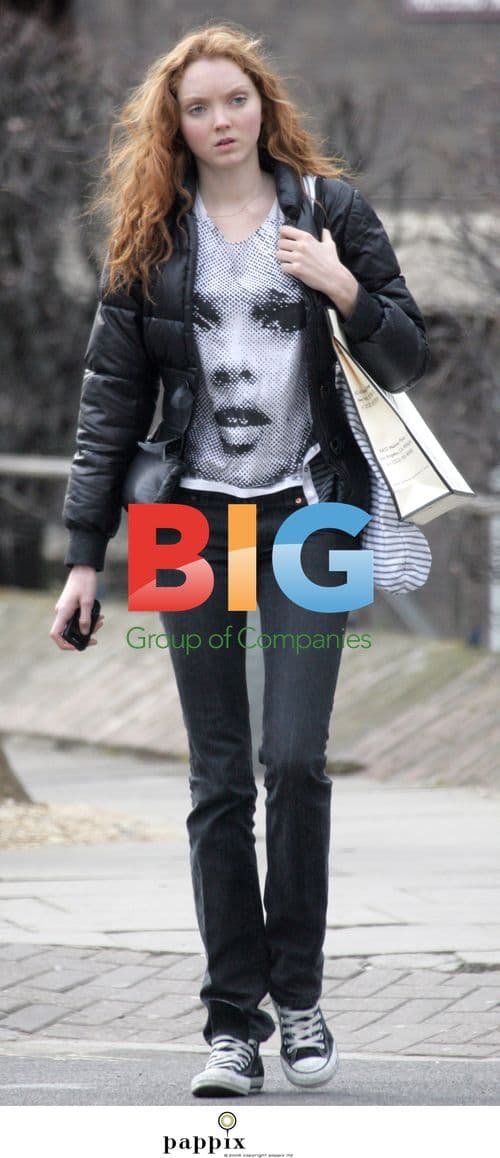 Lily Cole Casual Street Style