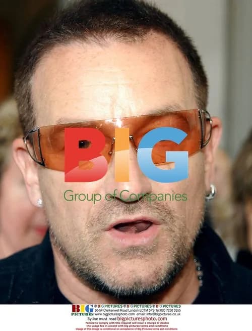 Bono and Queen Rania Present Gege Katana Award
