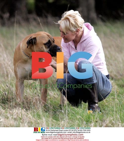 Jo O'Meara Spends Time With Pet Dog