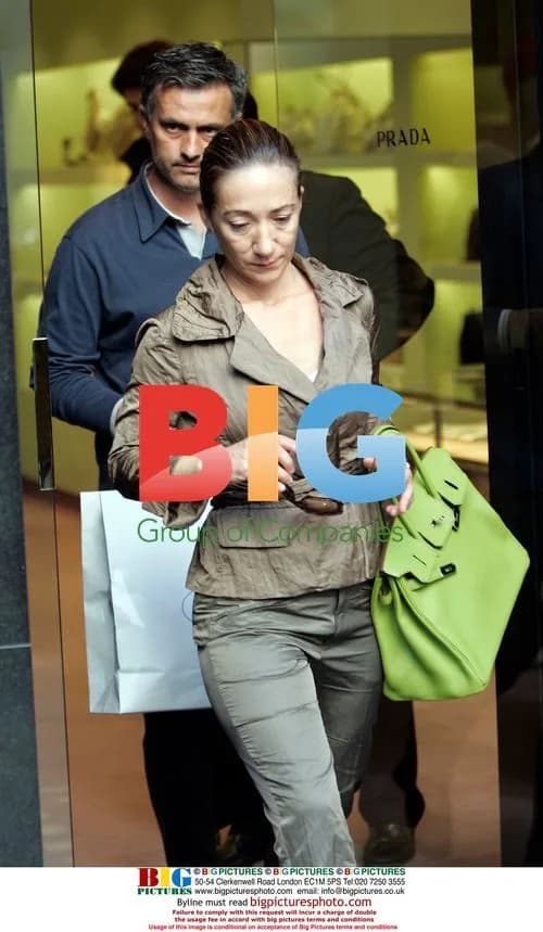 Jose Mourinho out shopping in London