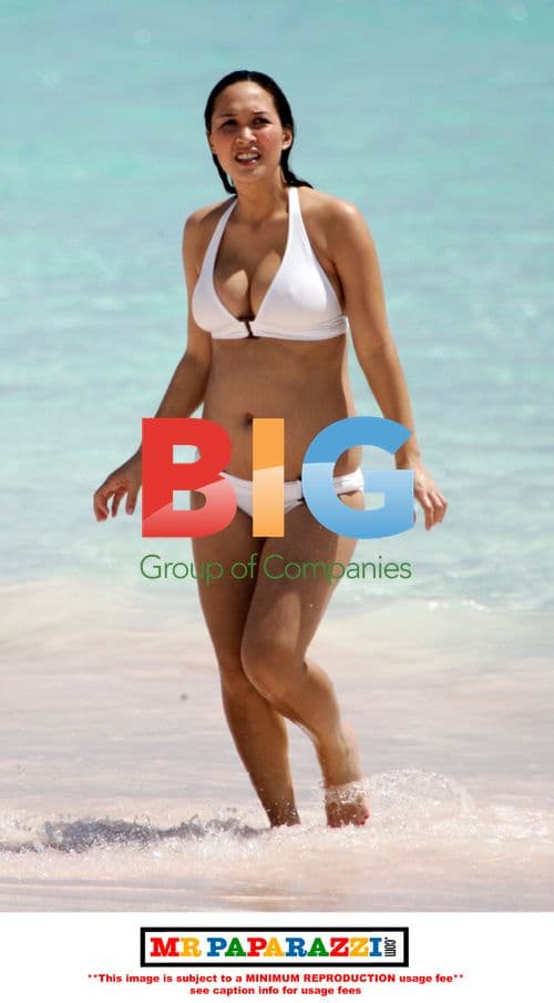 Myleene Klass Swimwear Photoshoot in Bahamas