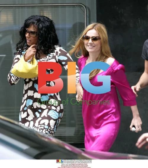 Geri Halliwell and Mel B Spend Time with Fans