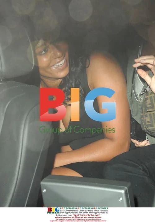 Geri, David, and Mel B at Beckham's Birthday Party