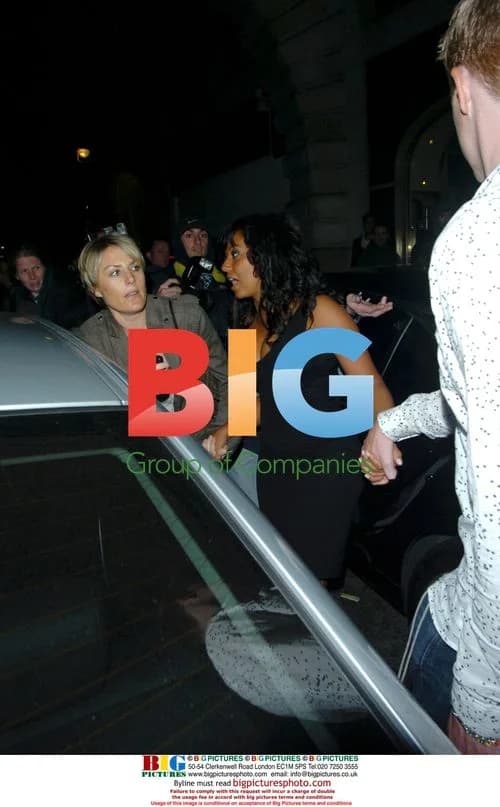 Mel B at David Beckham's Birthday Party