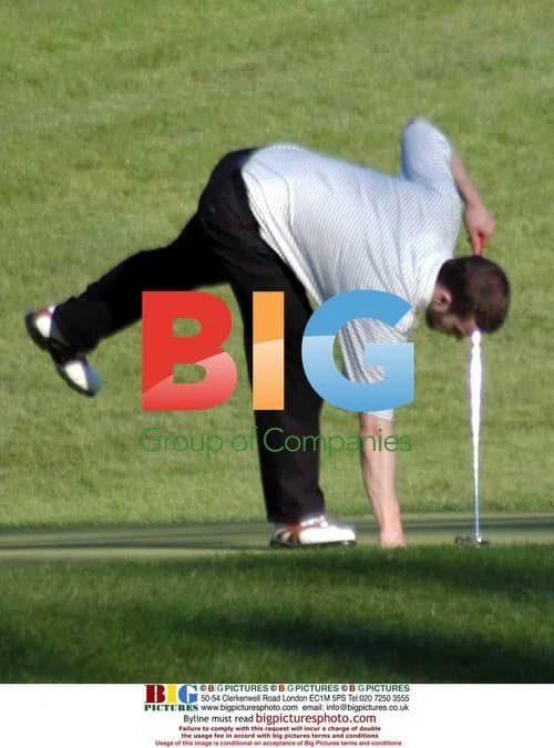 Justin Timberlake Golfing in Scotland