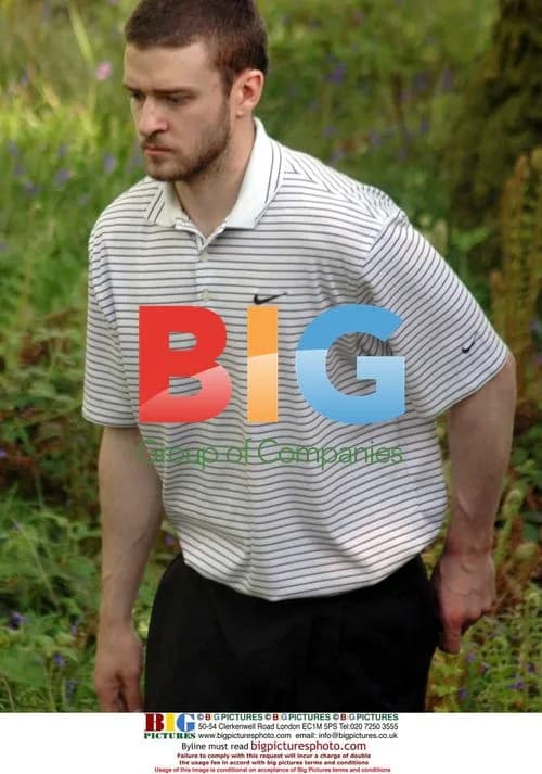 Justin Timberlake Golfing in Scotland