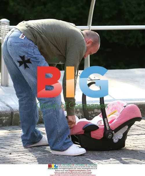 Kerry Katona and Family Arrive for Photoshoot