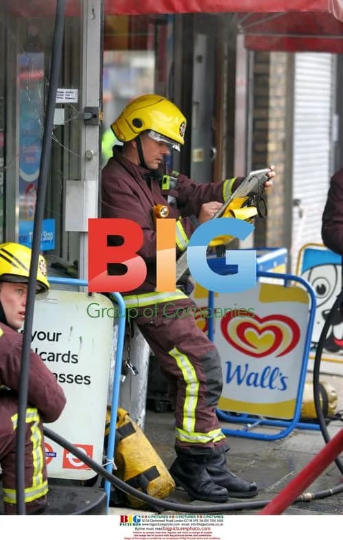 Fire in West London