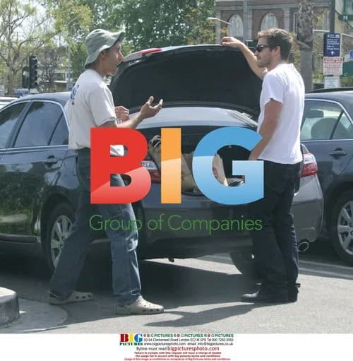 Jake Gyllenhaal Shopping Groceries