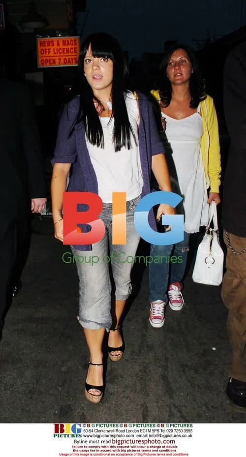 Lily Allen at LG Party in London