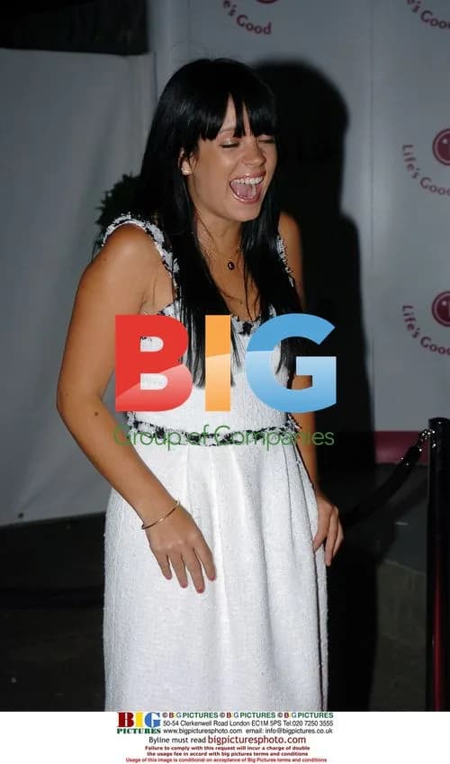 Lily Allen arrives at LG Party in London