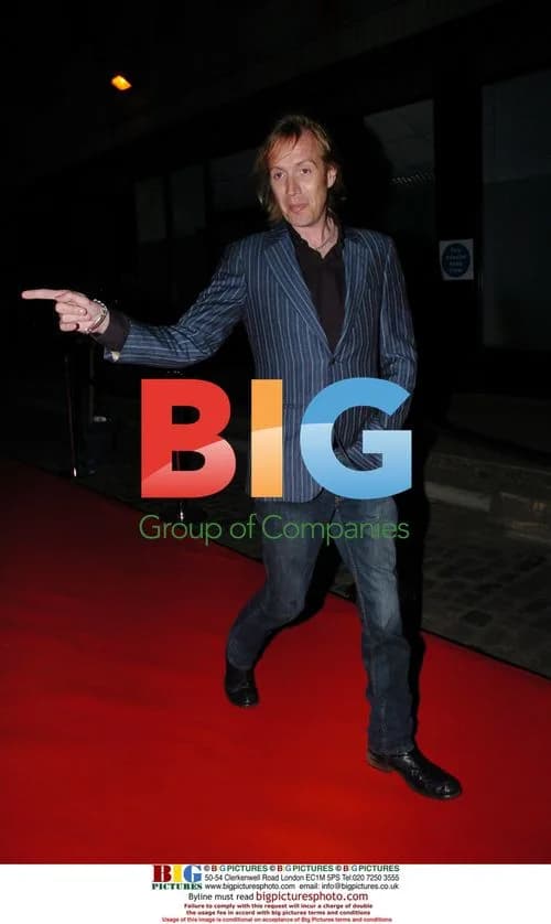 Rhys Ifans Arriving at LG Party