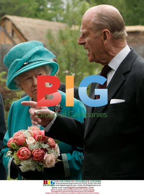 Queen Elizabeth II and Prince Philip in Jamestown