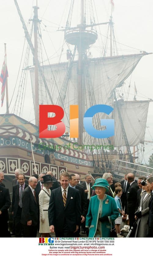 Queen Elizabeth II Visits Jamestown Settlement