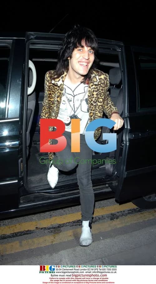 Noel Fielding at Lily Allen's Birthday Party