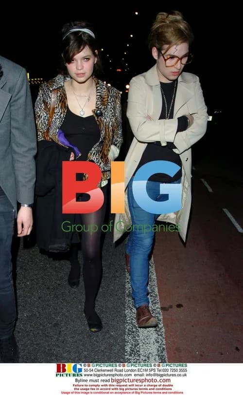 Pixie Geldof Leaving Lily Allen's Birthday Party