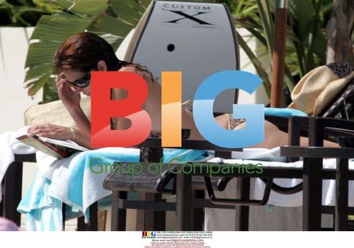 Cindy Crawford and Family in Cancun