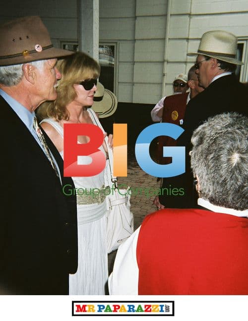 Ted Turner at 133rd Kentucky Derby