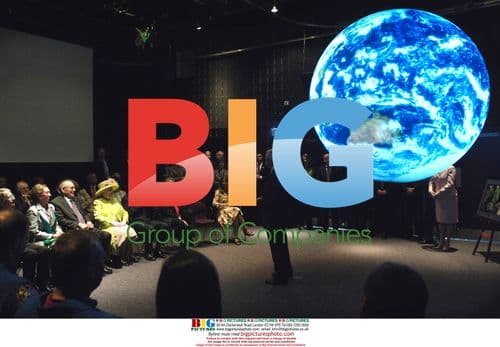 Queen Elizabeth II and Prince Philip at NASA