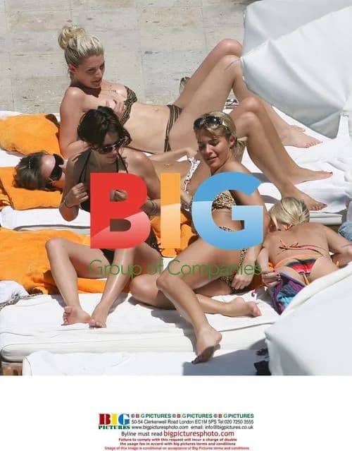 Gemma Atkinson and friends in Miami
