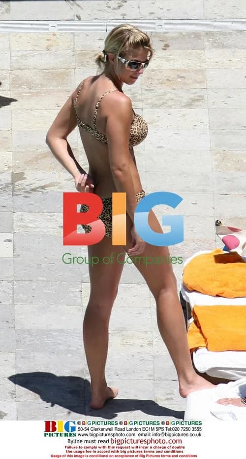 Gemma Atkinson Enjoys Miami Sun