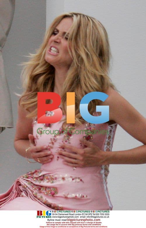 Heidi Klum Models in Malibu