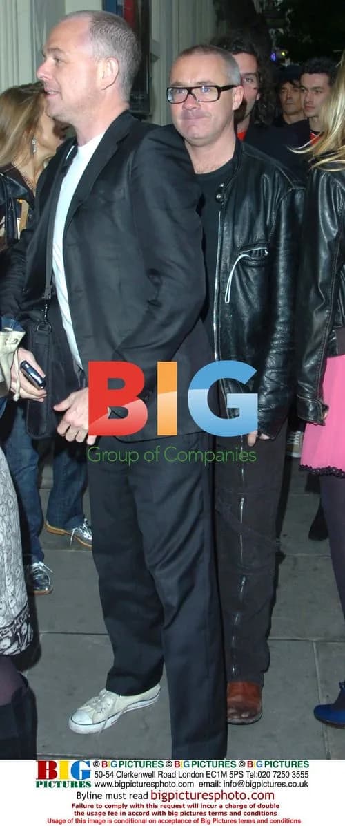Damien Hirst at "Joe Strummer" Premiere
