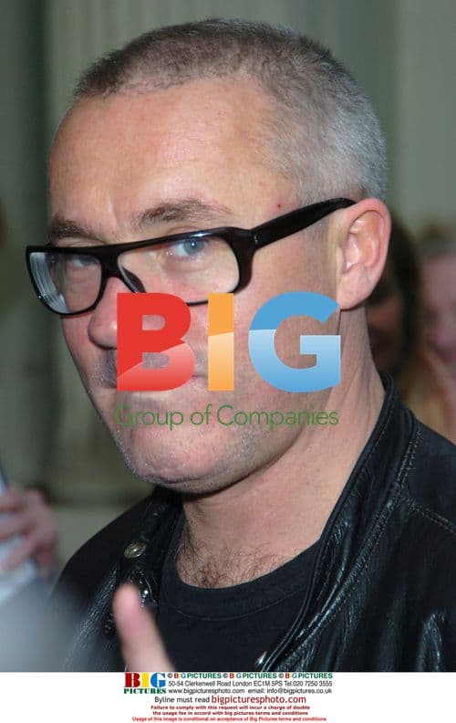 Damien Hirst at "The Future Is Unwritten" Premiere