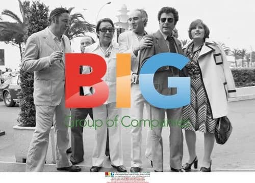 Philippe Noiret, Ugo Tognazzi at Cannes 1973